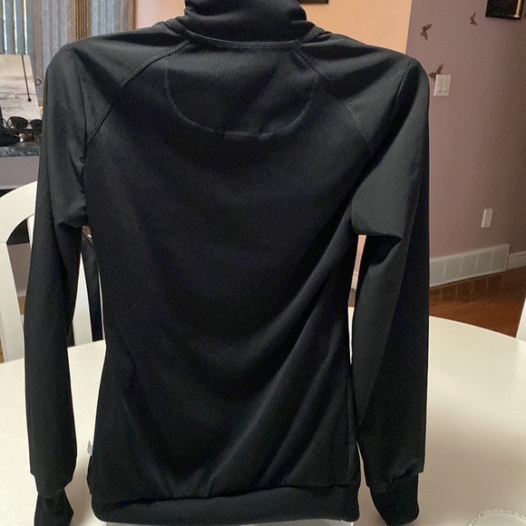 Zip Front Jacket - Cherokee Infinity - Antimicrobial 2391A Sz XS black - Picture 13 of 16